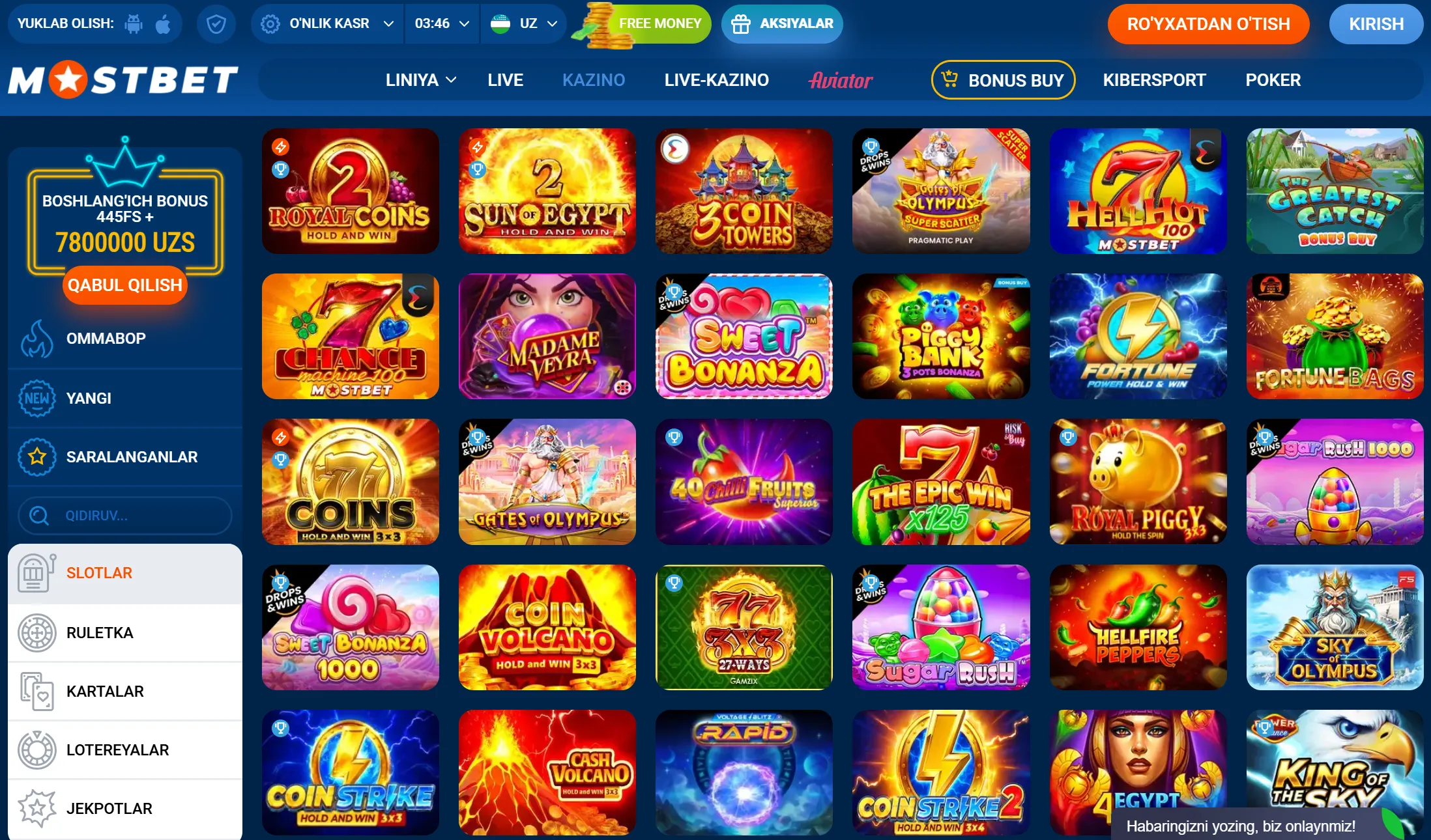 Mostbet mobil ilovasining funksiyalari